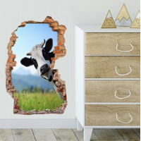 Sticker de interior wall crumble